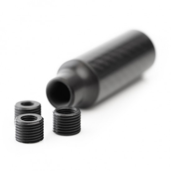 Nuke Performance Gear Knob Cavernous Carbon 100, Glossy finish
