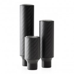 Nuke Performance Gear Knob Cavernous Carbon 70, Matte finish