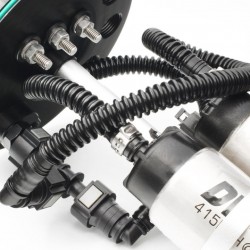Nuke Performance SAE ID8 Fuel pump mounting kit for Single fuel pump