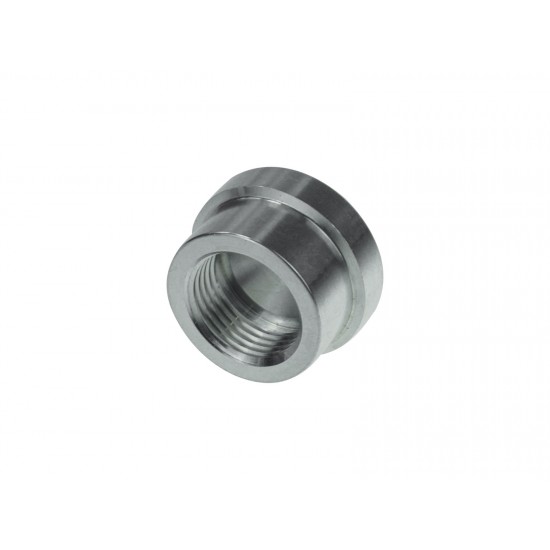 AN12 Female ORB Aluminium Weld On Fitting Round Base
