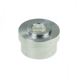 AN4 Female ORB Aluminium Weld On Fitting Round Base