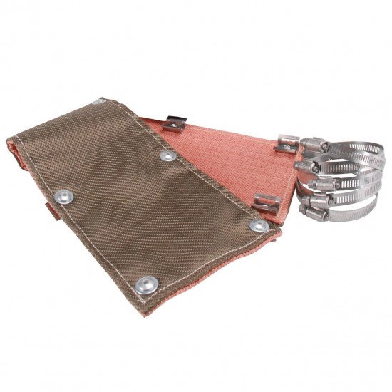Titanium Pipe Shield 10cm x 20cm (4
