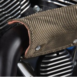 Titanium Pipe Shield 10cm x 30cm (4