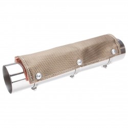 Titanium Pipe Shield 15cm x 60cm (6