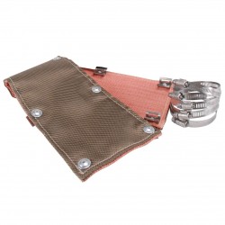 Titanium Pipe Shield 15cm x 60cm (6