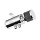 JRSPEC OIL CATCH TANK 0.75L WITH FILTER AND 2 AN10 FITTINGS