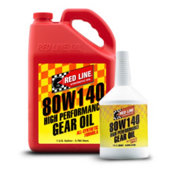 Gearbox oil Red Line 80W140 GL-5 0.94l