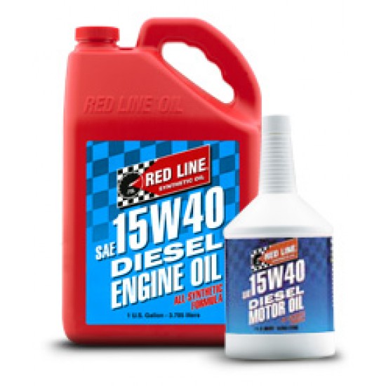 Synthetic engine oil Red Line 15W40 Diesel 0.94l