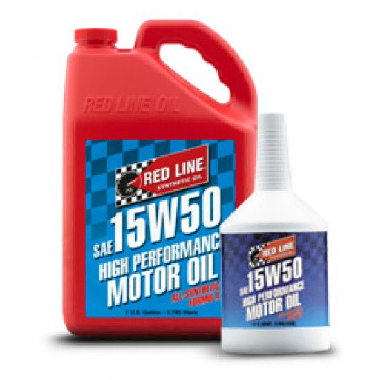 Synthetic engine oil Red Line 15W50 0.94l