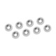 Fender Bumper Engine Bay Dress Up Washers silver