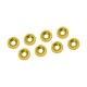 Fender Bumper Engine Bay Dress Up Washers gold