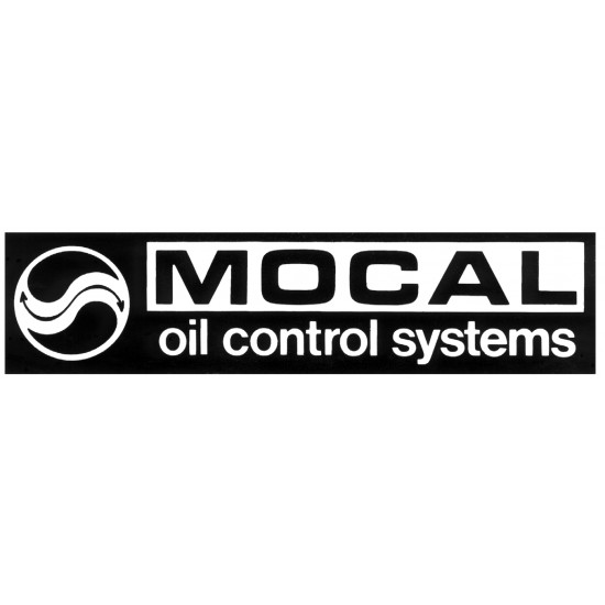 Mocal Oil sandwich plate 3/4 UFN without thermostat 1/2 BSP fittings with oil temp/pressure sensor adapter M16