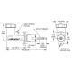 Integral Reservoir Compact Master Cylinder Wilwood 260-1304 0.750