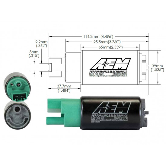 AEM E85 Hi Flow Fuel Pump AEM 50-1220