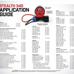 Fuel pump Aeromotive 340 Stealth, 340lph (inlet/outlet on the same side) ARE-11542