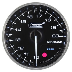 Prosport AFR kit gauge 52mm + Bosch 4.9 + sensor amber