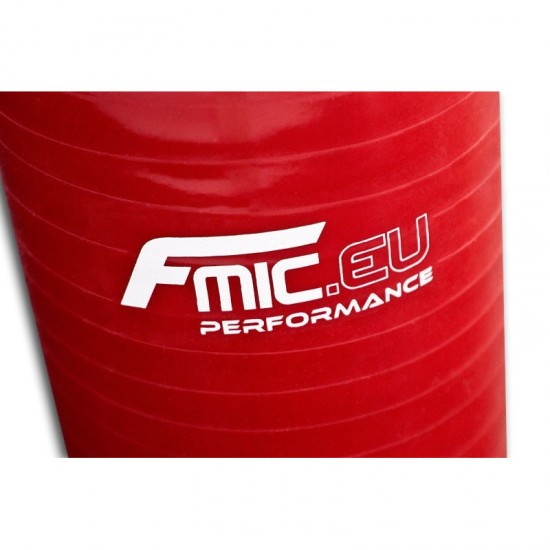 Silicone straight reducer 80/95mm Red