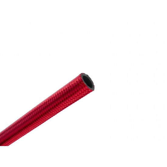 STEEL BRAIDED RUBBER HOSES RED AN4