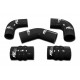 Air intake silicone hoses for Ford Focus 1.8 TDDi MK1