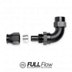 Nuke Performance PTFE Hose End Fitting Spare Socket AN-6, Black