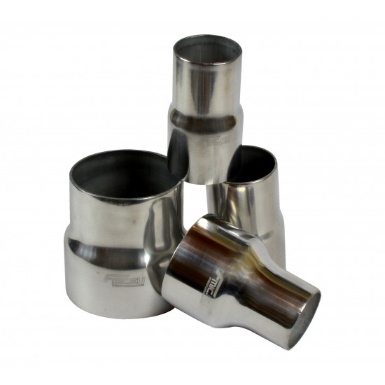 Aluminum reducer 76/89mm Without swaged ends