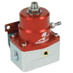 Fuel pressure regulator FPR Aeromotive A1000-6, Performance EFI, (2) -6 inlets, (1) -6 return, Adjustable 40-75 PSI, 1/8” NPT gauge port.