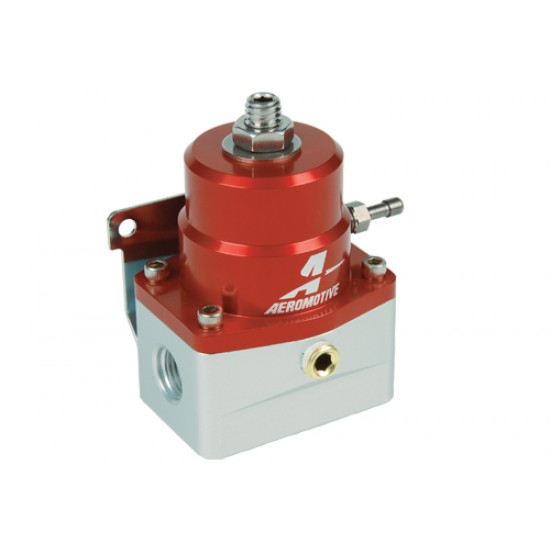 Fuel pressure regulator FPR Aeromotive A1000-6, Performance EFI, (2) -6 inlets, (1) -6 return, Adjustable 40-75 PSI, 1/8” NPT gauge port.