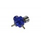 Fuel pressure Regulator with gauge 8mm barb
