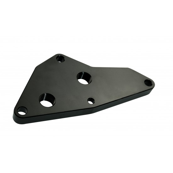 Oil cooler relocator for BMW N20 N54 N55