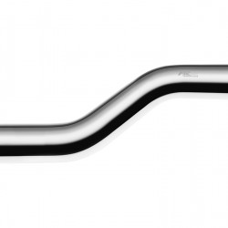 Aluminium pipe S-shape 95mm