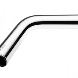 Aluminium elbow 45' 28mm, 30cm