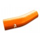 Silicone Reducer elbow 23' 16/25mm Orange