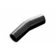 Silicone Reducer elbow 23' 51/57mm Black