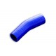 Silicone Reducer elbow 23' 70/76mm Blue