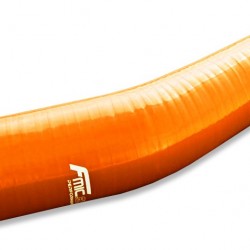 Silicone Reducer elbow 23' 70/76mm Orange