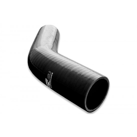 Silicone reducer elbow 45' 19/25mm Black
