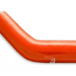 Silicone reducer elbow 45' 28/30mm Orange