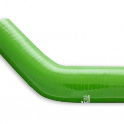 Silicone reducer elbow 45' 28/32mm Green