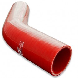 Silicone Reducer elbow 45' 63/89mm Red