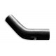 Silicone reducer elbow 45' 63/95mm Black