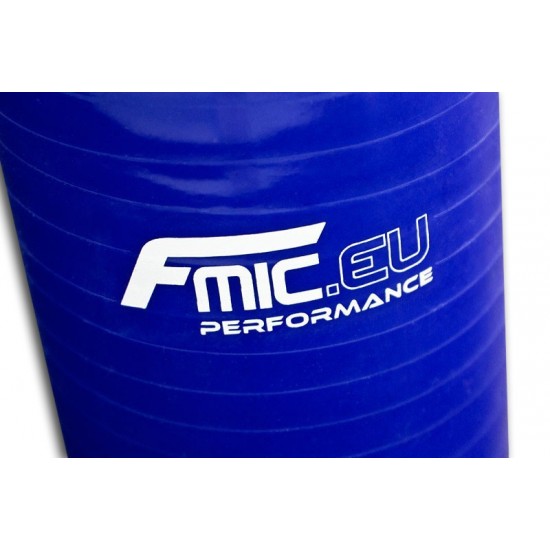 Silicone reducer elbow 45' 95/102mm Blue