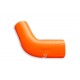 Silicone Reducer elbow 67' 32/38mm Orange