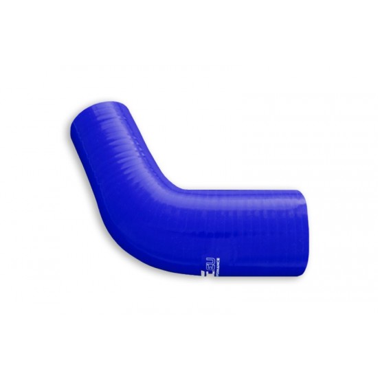 Silicone Reducer elbow 67' 51/57mm Blue