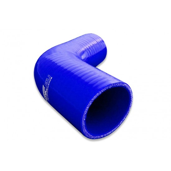 Silicone Reducer elbow 67' 51/57mm Blue