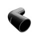 Silicone Reducer elbow 67' 51/60mm Black