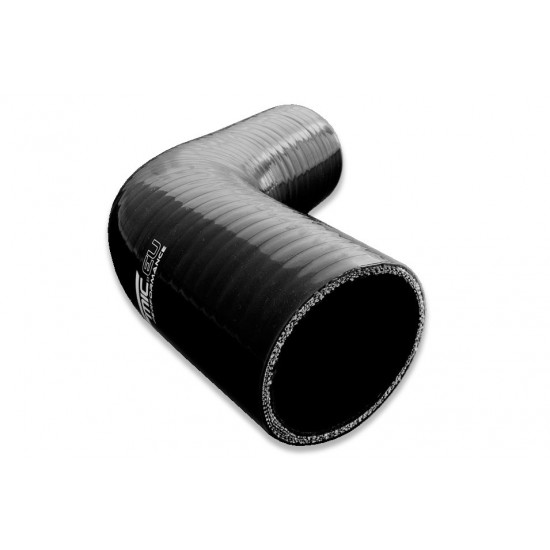 Silicone Reducer elbow 67' 51/70mm Black