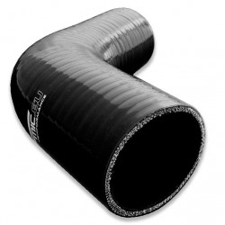 Silicone Reducer elbow 67' 60/80mm Black