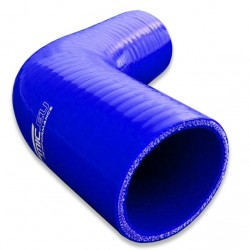 Silicone Reducer elbow 67' 63/70mm Blue