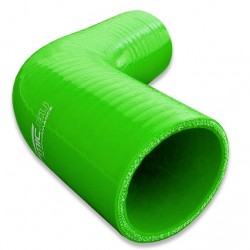 Silicone Reducer elbow 67' 70/80mm Green