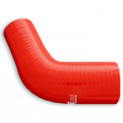 Silicone Reducer elbow 67' 80/89mm Red